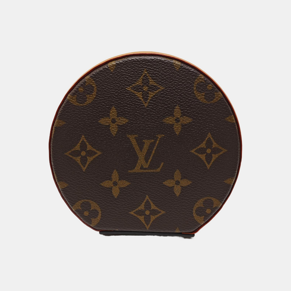CANNES Super Mini Monogram Coated Canvas Brown