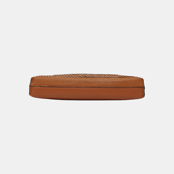 Calfskin Shoulder Bag Brown