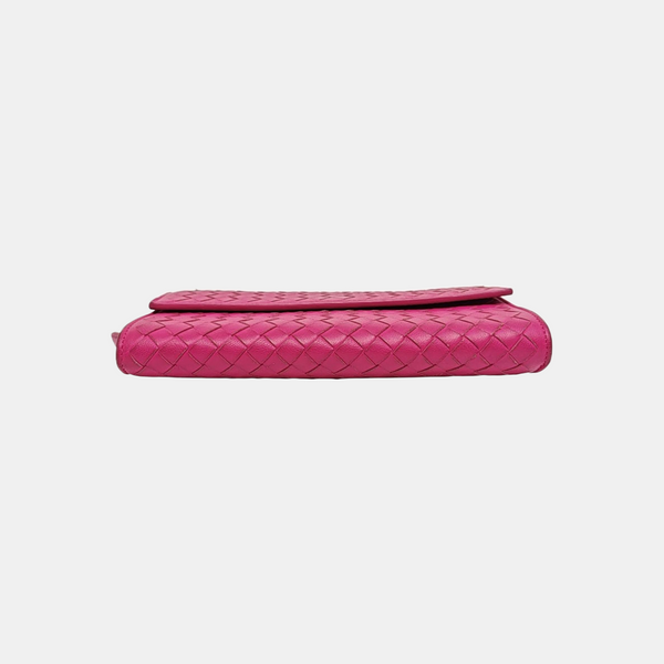 Lambskin Wallet Red