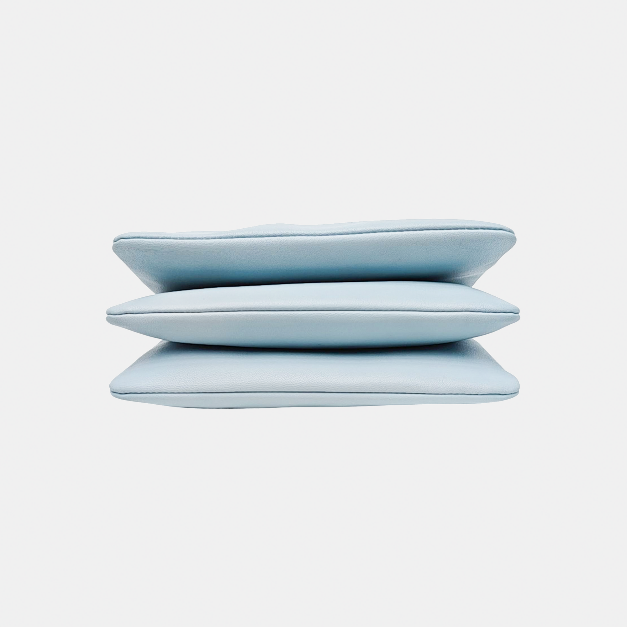 TRIO Small Lambskin Blue