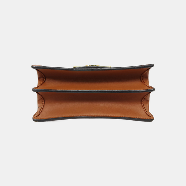 DAUPHINE Mini Monogram Coated Canvas Brown