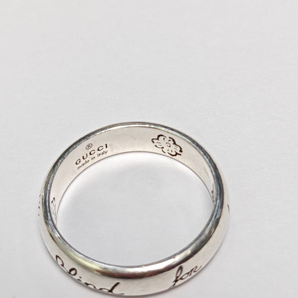 Blind For Love 925 Sterling Silver Ring HK 13