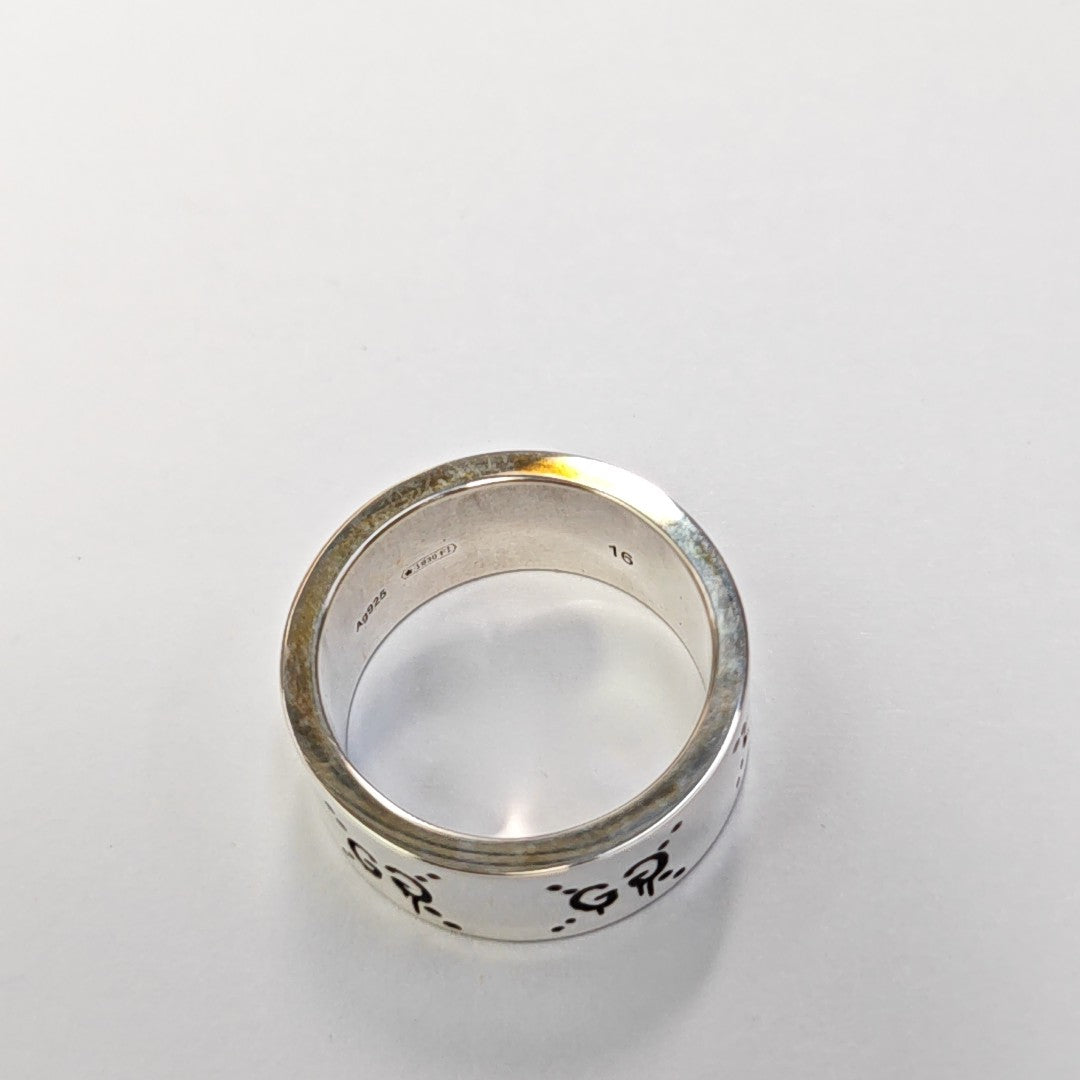 Ghost 925 Sterling Silver Ring EU 55