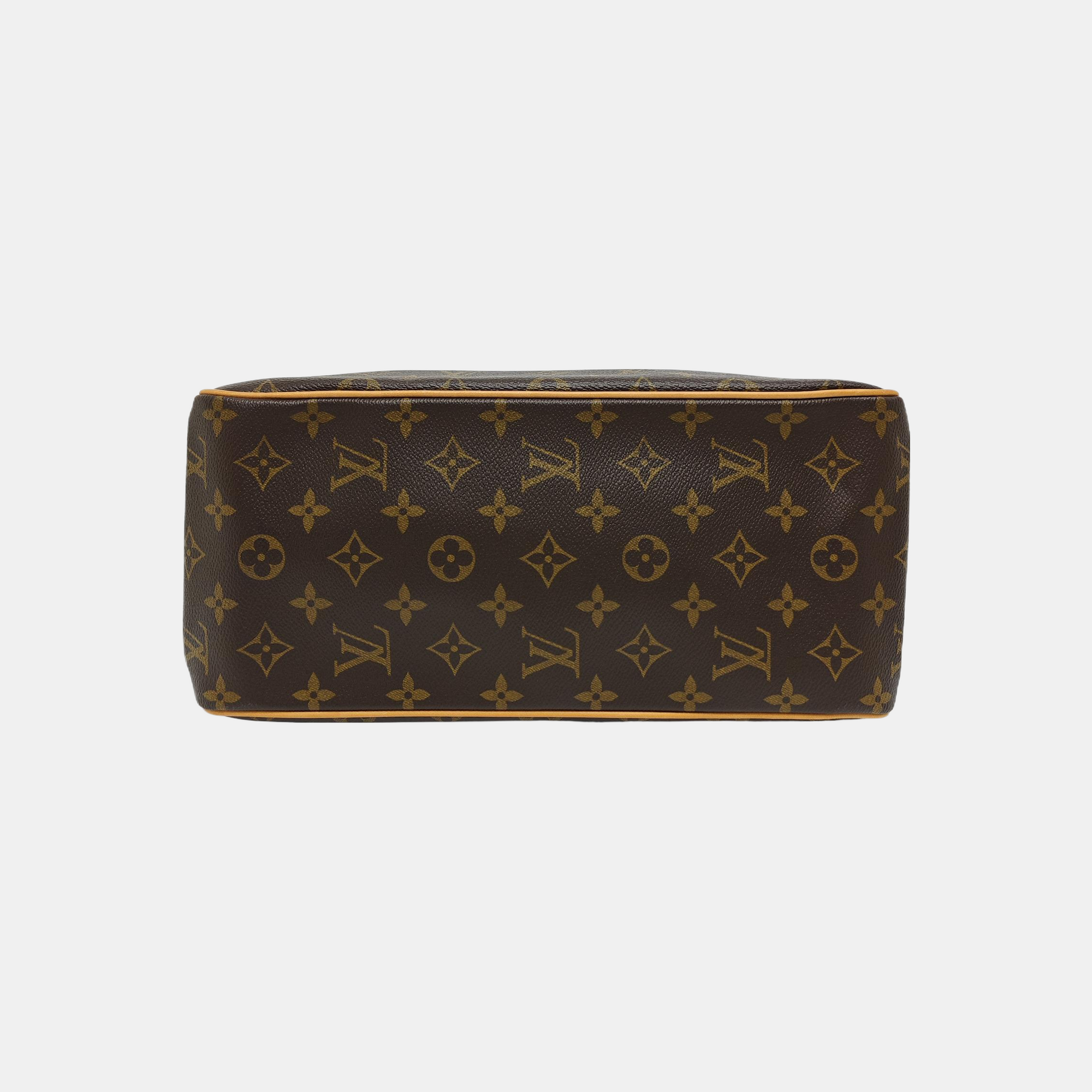 BATIGNOLLES MM Monogram Coated Canvas Brown
