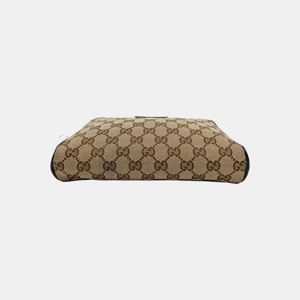 GG Supreme Monogram Canvas Brown