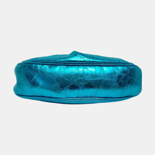 Le Cagole Small Lambskin Blue