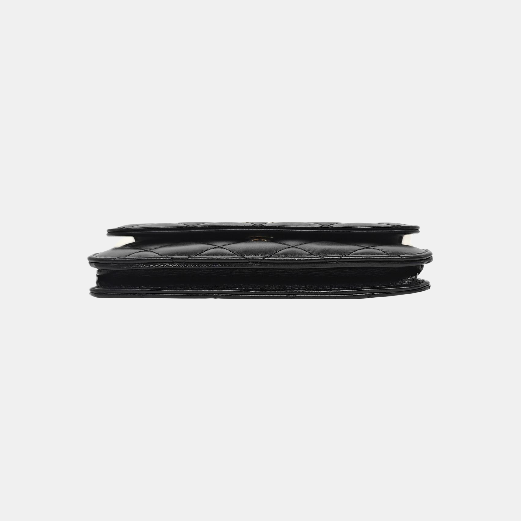 WOC Quilted Calfskin Black