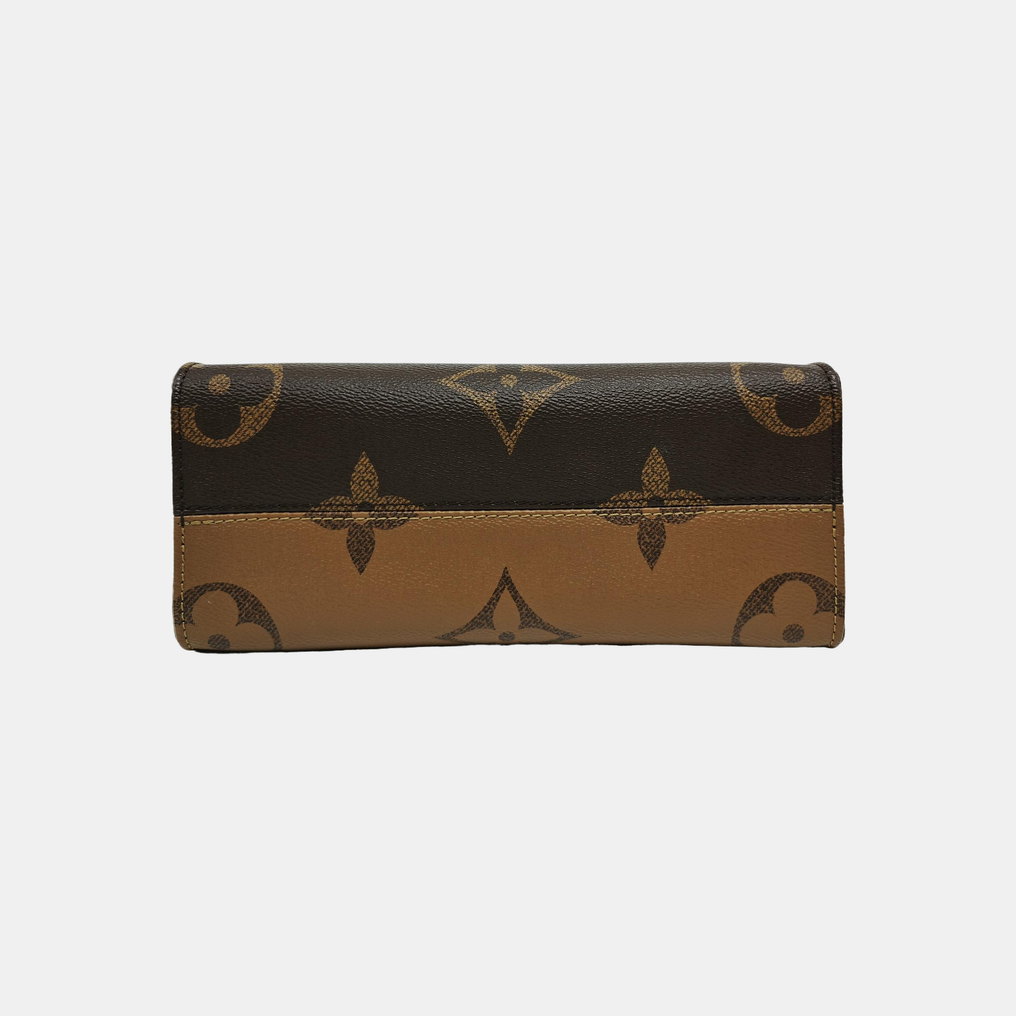 ONTHEGO PM Monogram Coated Canvas Brown