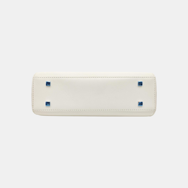 Tempête Small Calfskin White
