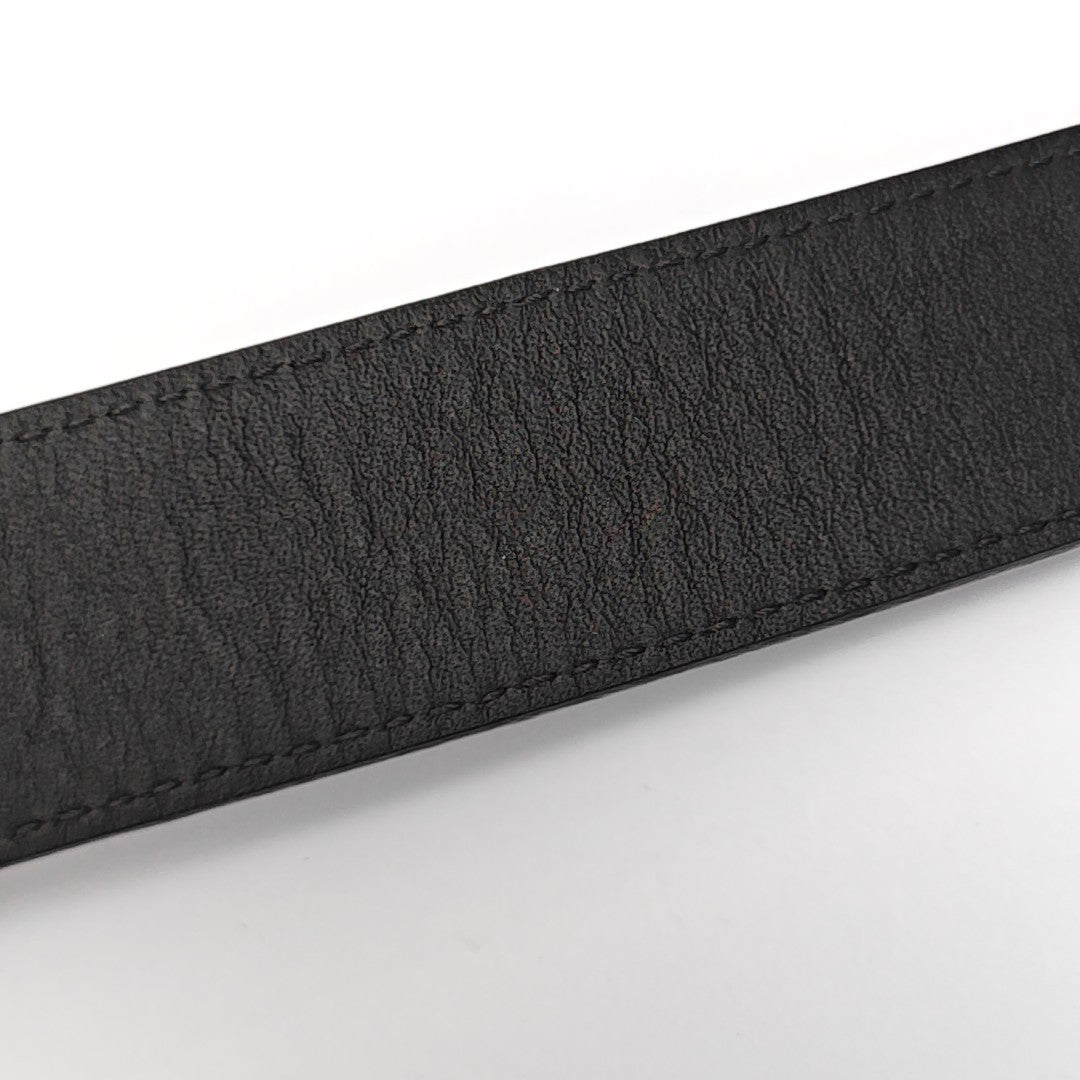 Coated Canvas Belt Black