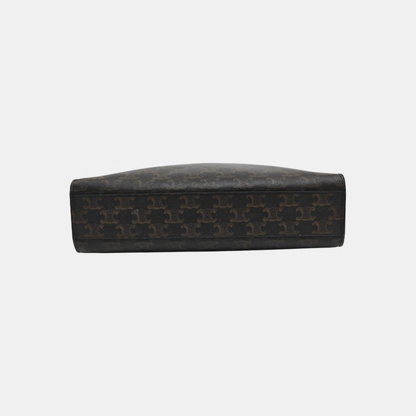 CABAS CELINE Small Coated Canvas Black
