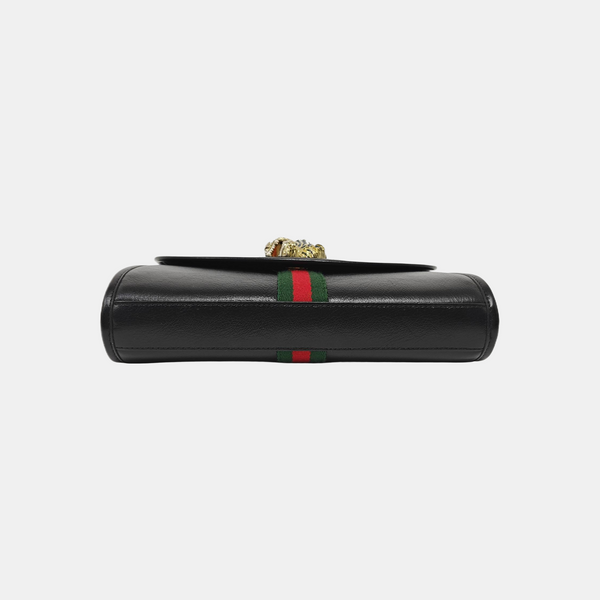 Rajah Small Calfskin Black