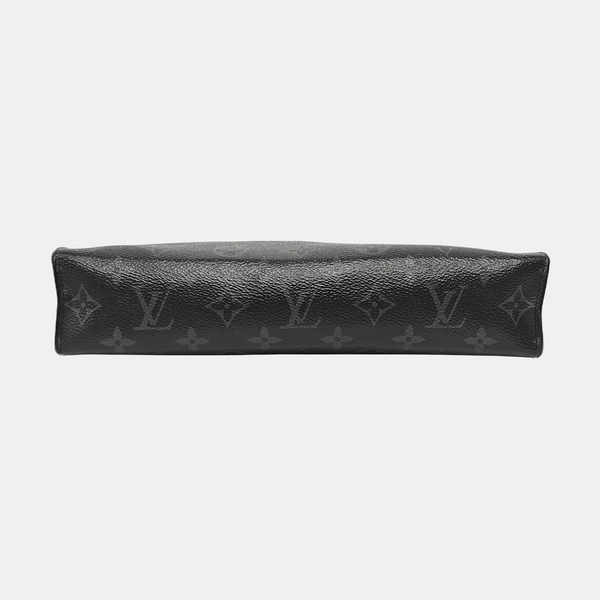 Pochette Voyag MM Monogram Coated Canvas Black