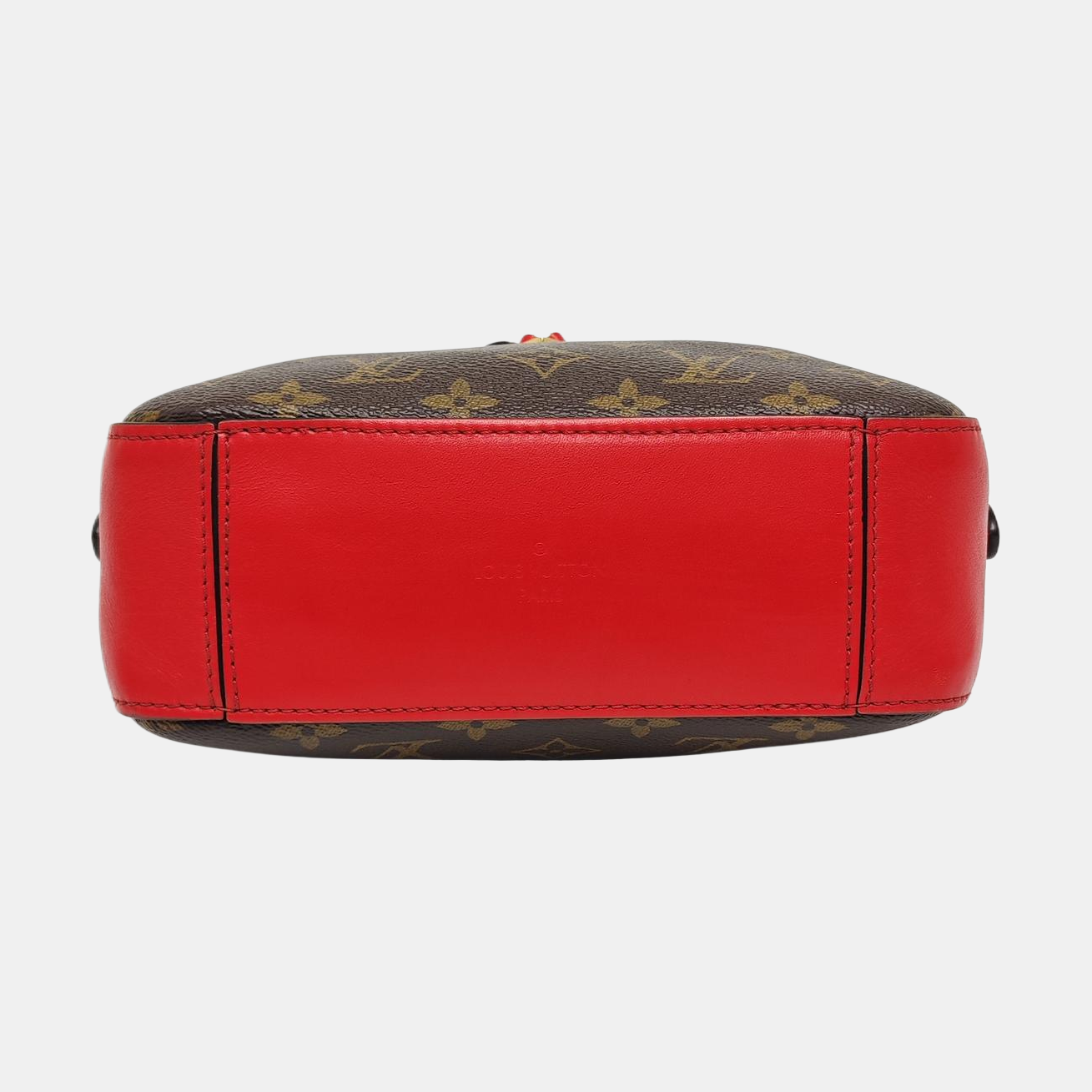 SAINTONGE Monogram Coated Canvas Brown