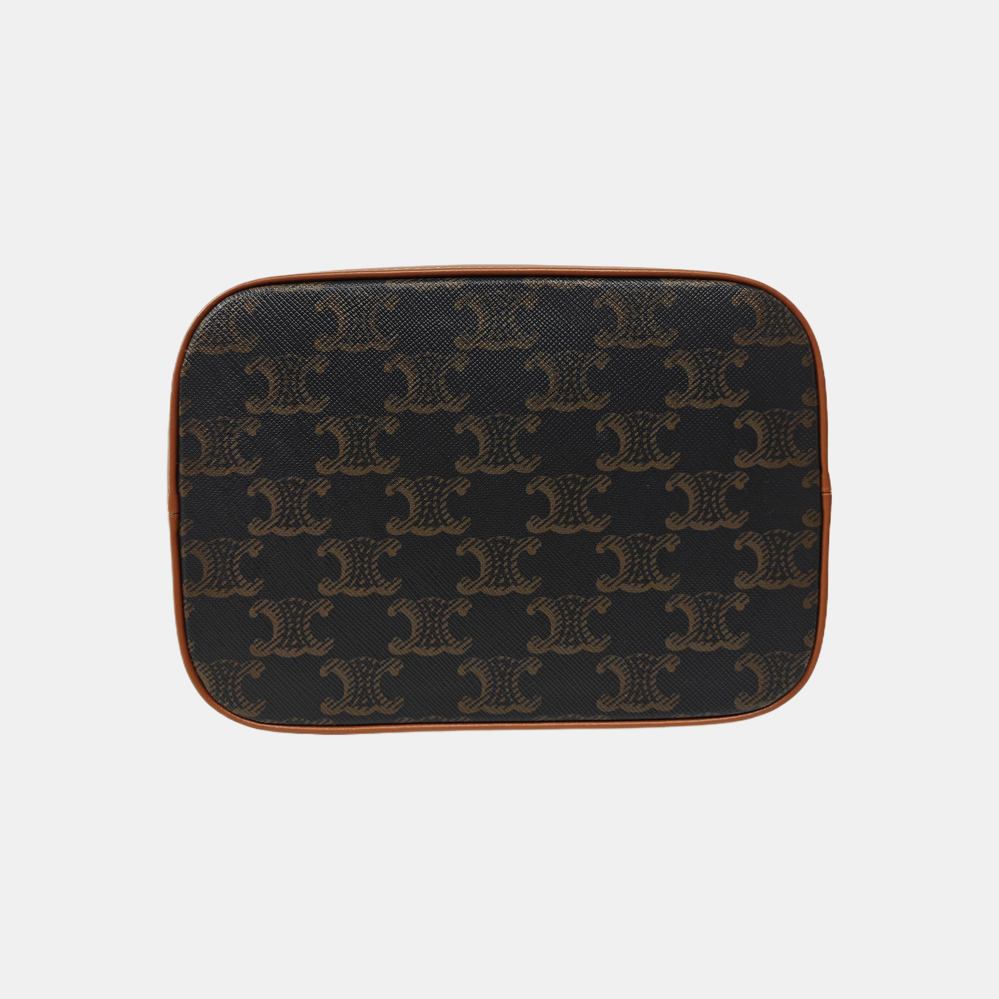 TRIOMPHE CANVAS Small Coated Canvas Brown