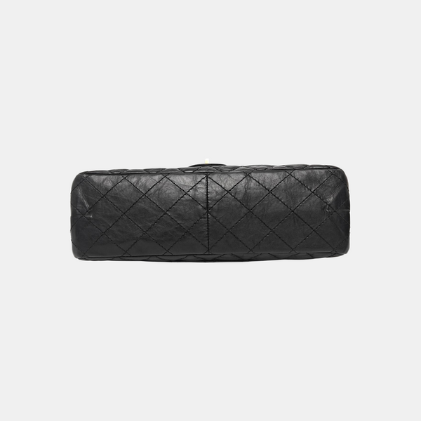 2.55 227 (jumbo) Quilted Calfskin Black