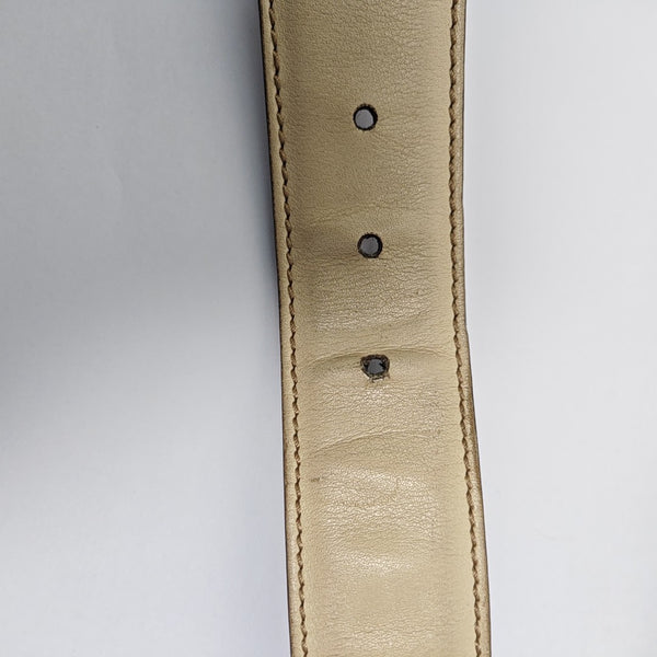 Fabric Belt Beige