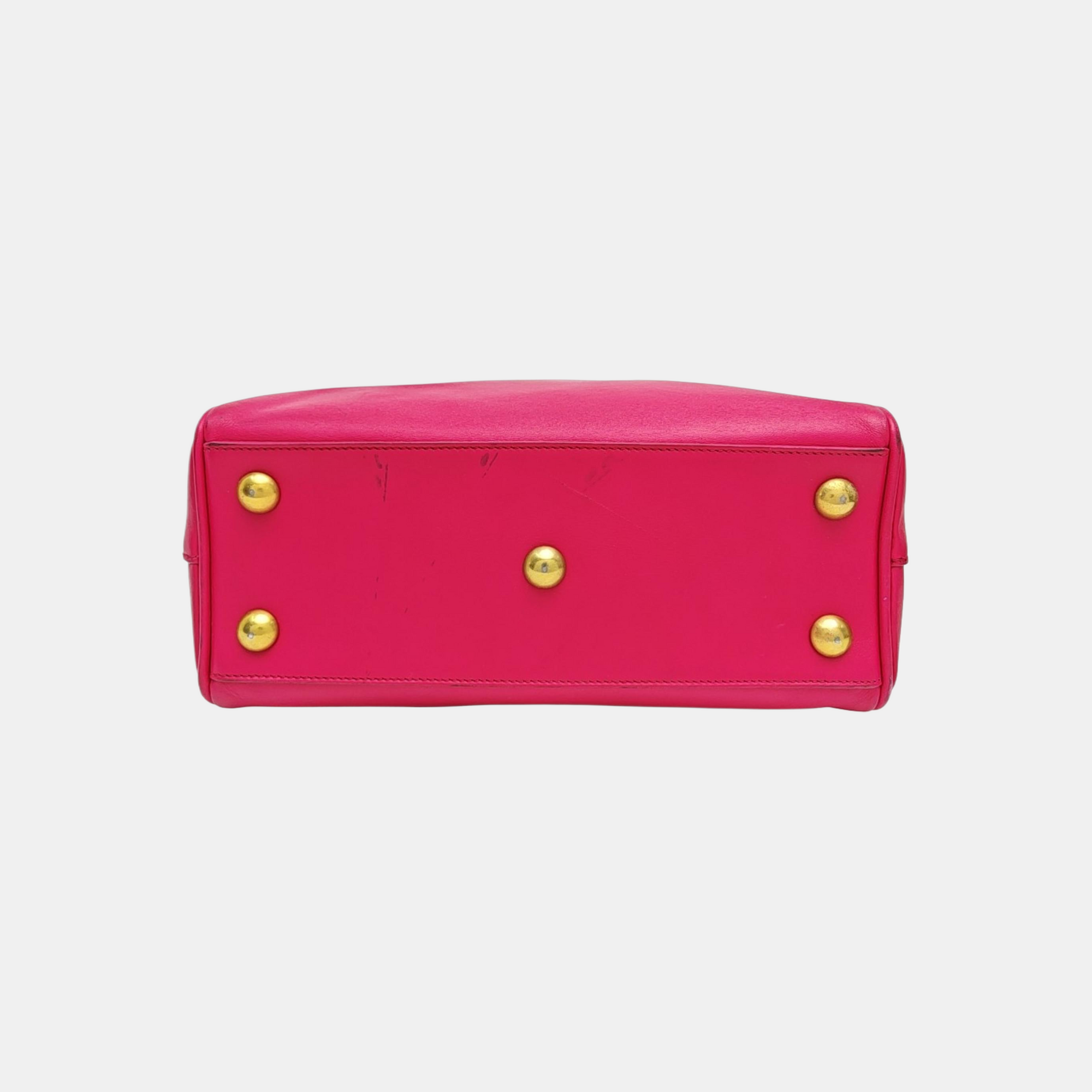 DUFFLE Calfskin Red