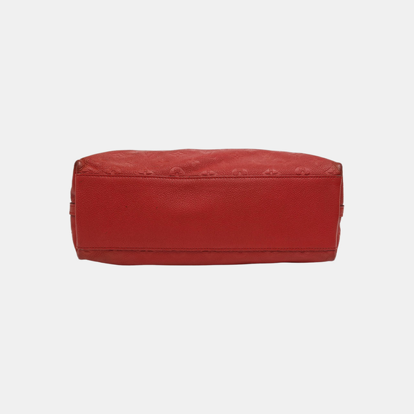 BASTILLE Monogram Calfskin Red