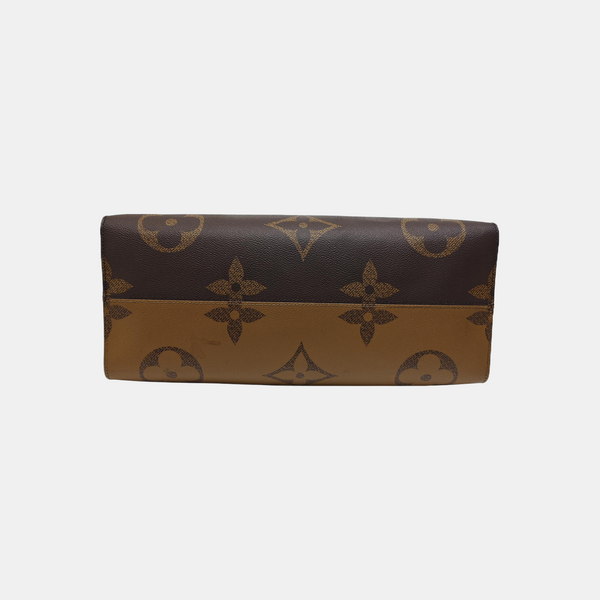 ONTHEGO GM Monogram Coated Canvas Brown