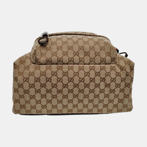 Monogram Canvas Backpack Medium Beige