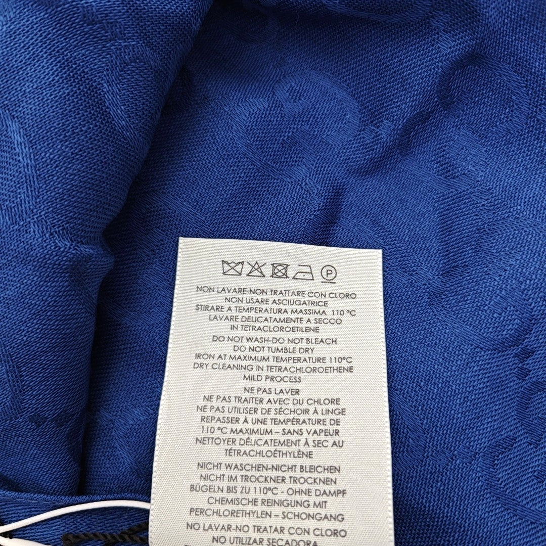 Wool Scarf Blue