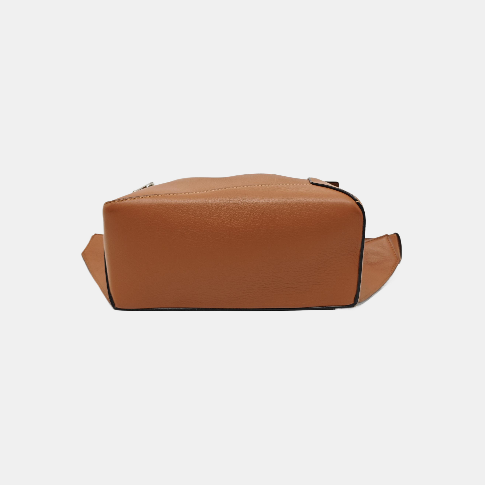 Puzzle Small Calfskin Brown
