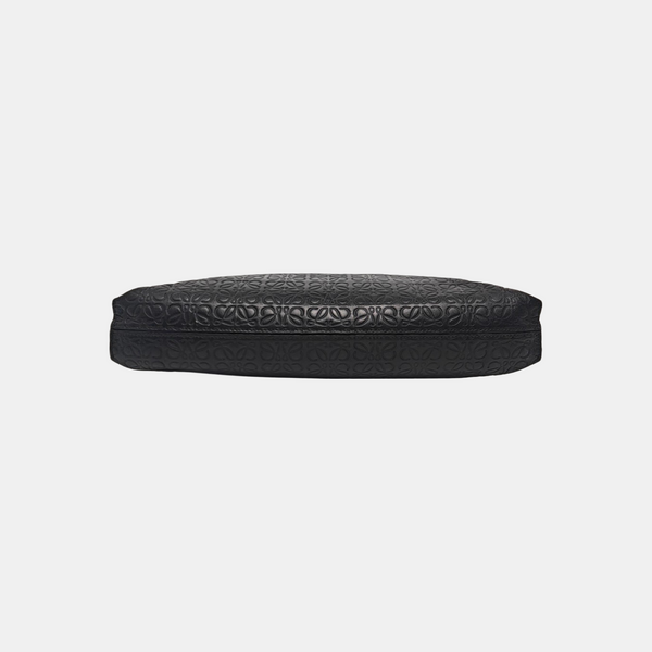 T Pouch Monogram Calfskin Black