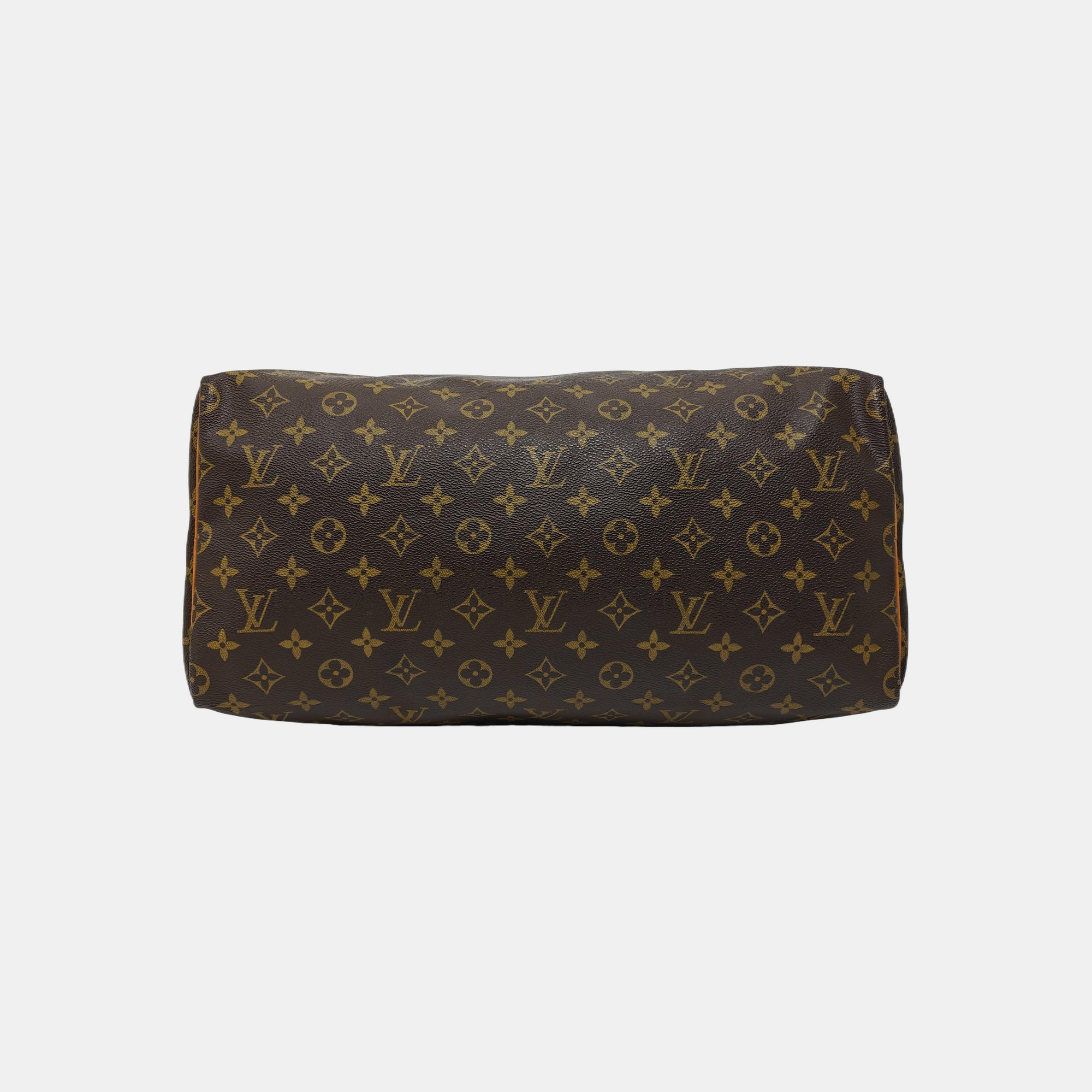 SPEEDY 40 Monogram Coated Canvas Brown