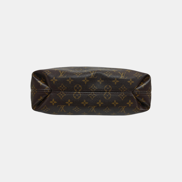 VINTAGE SULLY PM Monogram Coated Canvas Brown