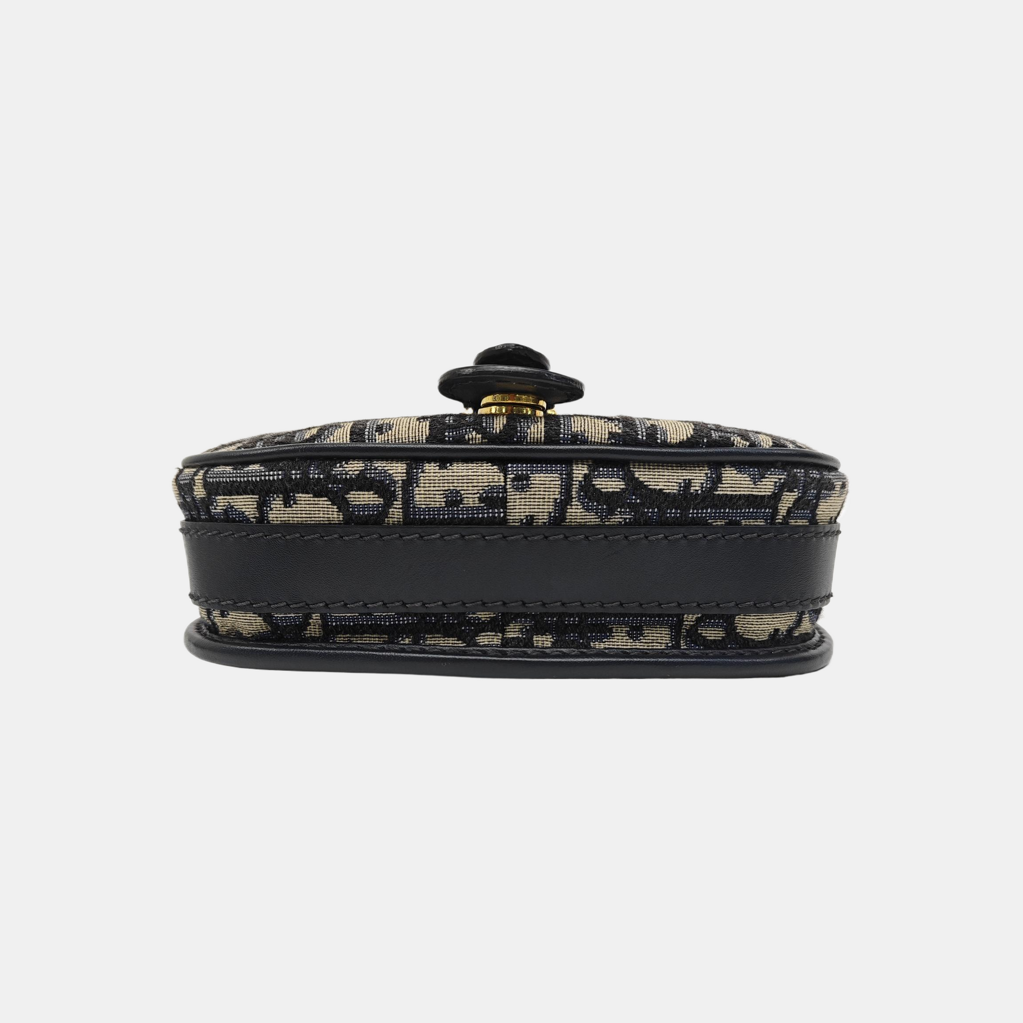 Bobby Small Oblique Canvas Blue