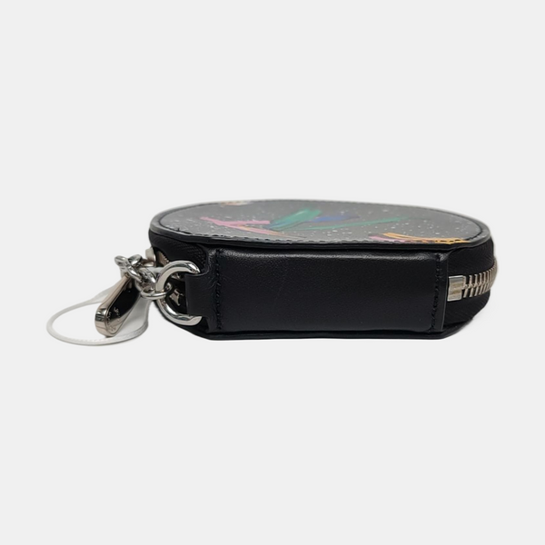 MICRO Calfskin Black Key Pouch
