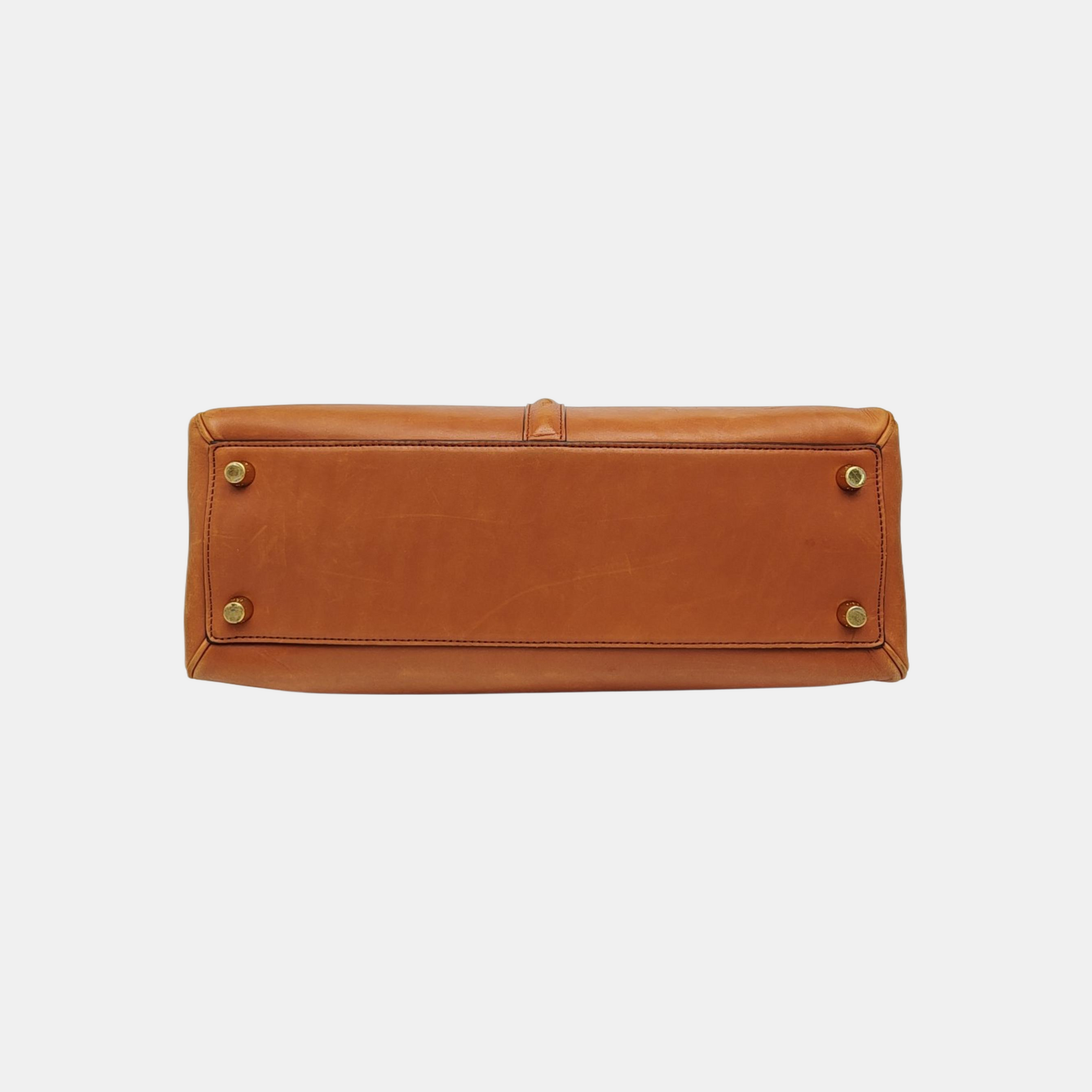 16 Medium Calfskin Yellow