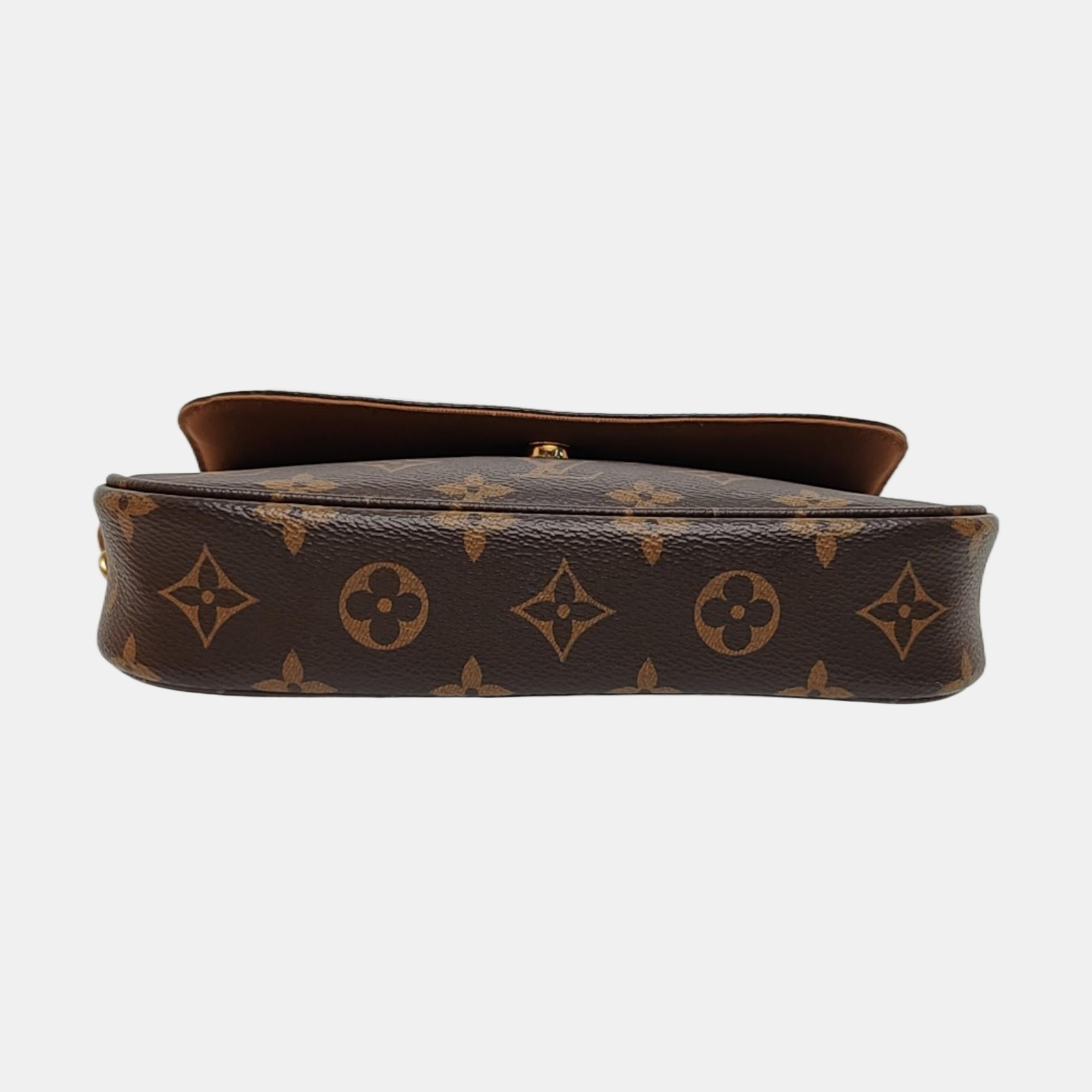 IVY Monogram Coated Canvas Brown
