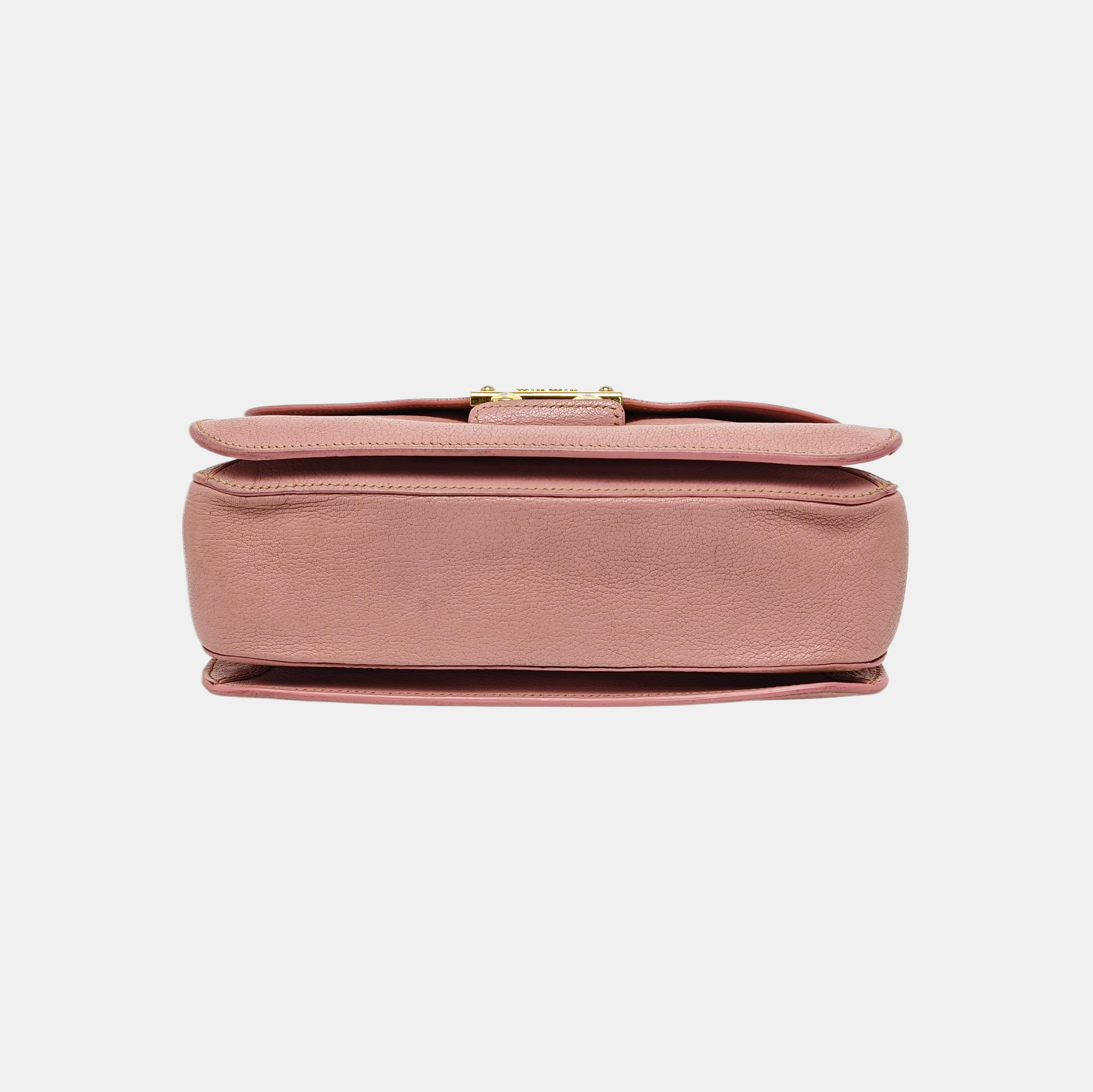Calfskin Shoulder Bag Pink