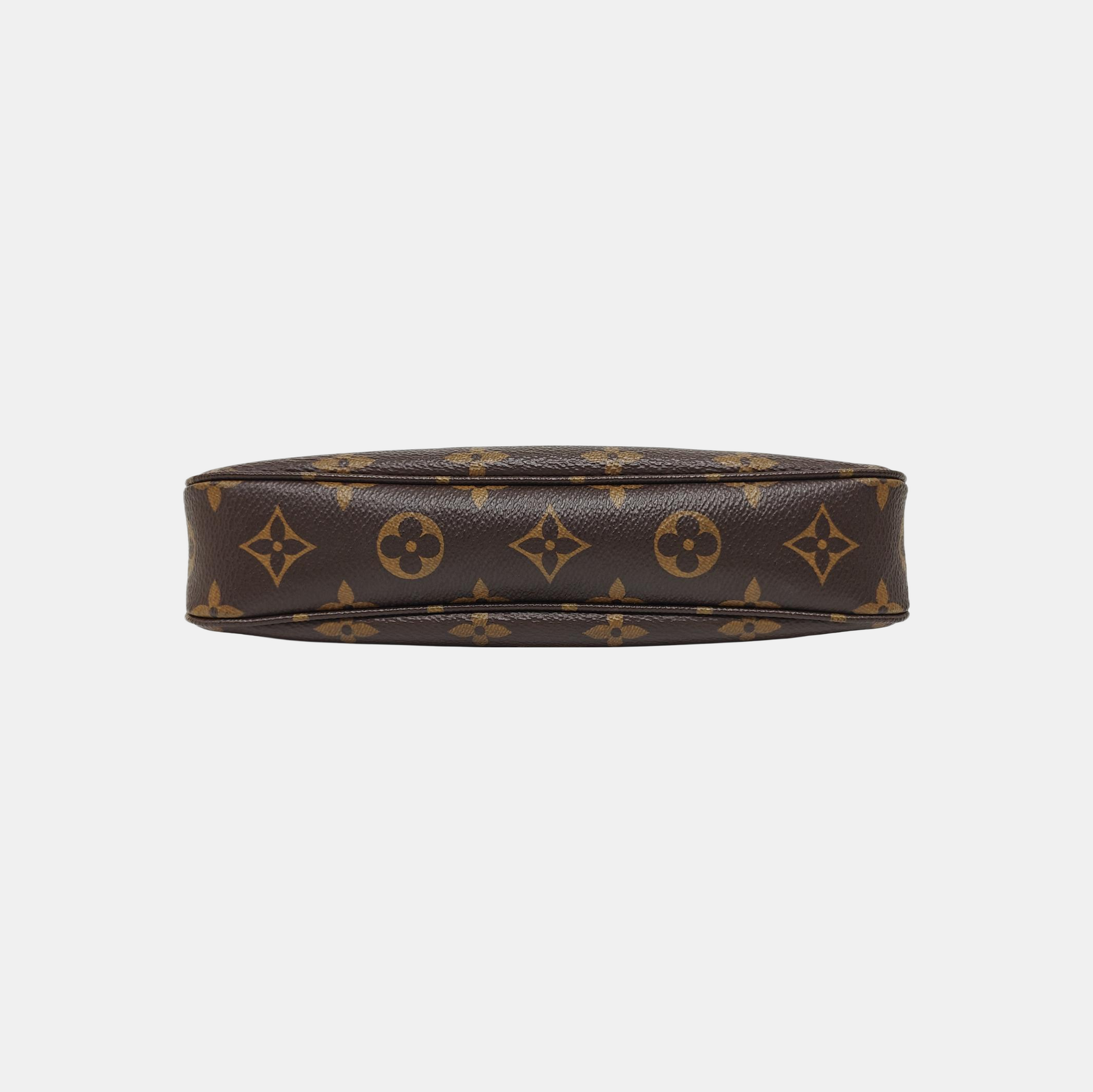 ACCESSOIRES GM Monogram Coated Canvas Brown