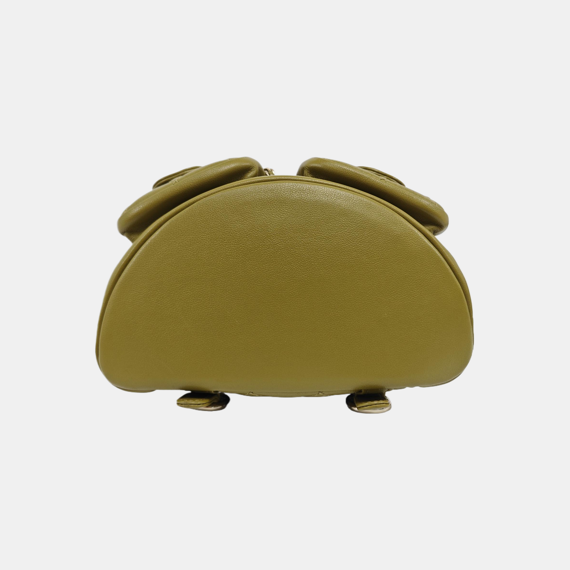 DUMA Small Quilted Calfskin Green