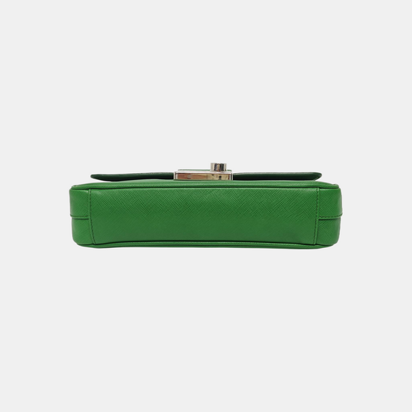 Sound Bag Saffiano Calfskin Green
