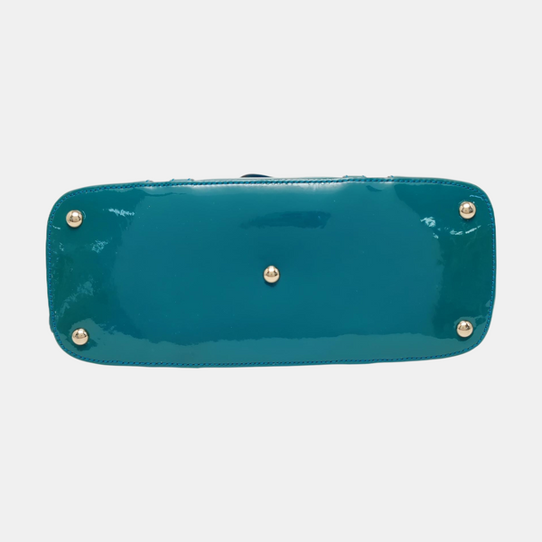 Monogram Patent Leather Blue