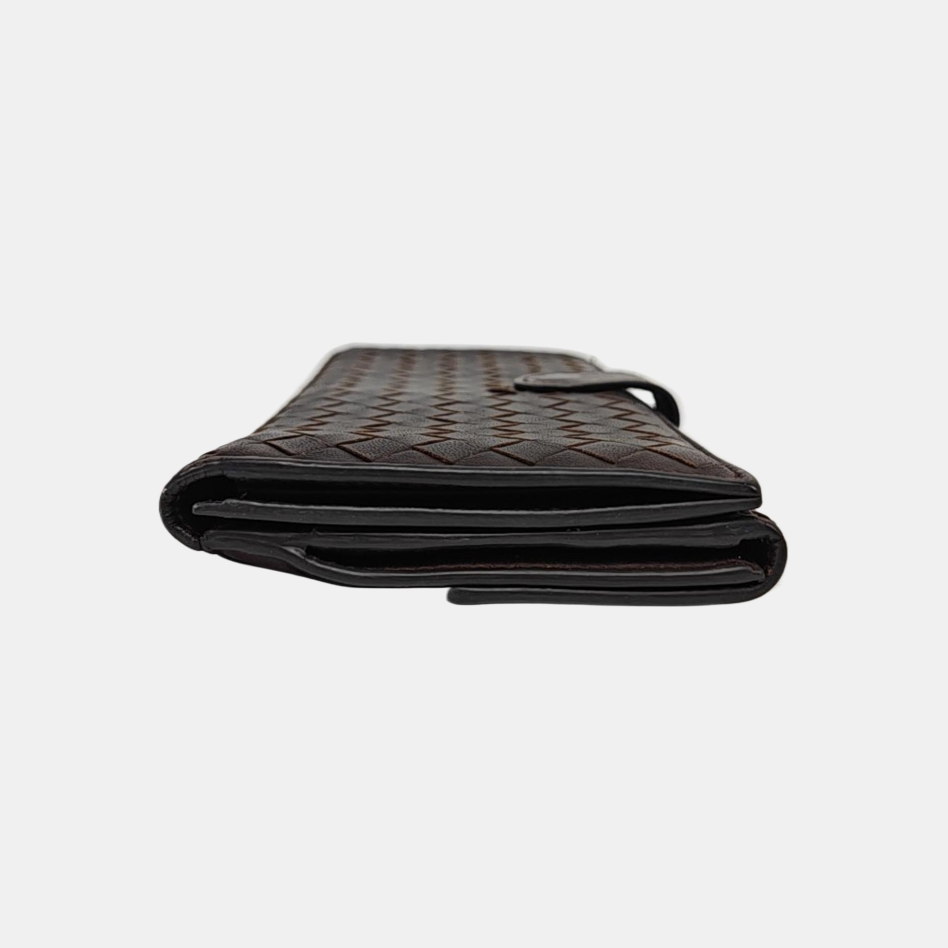 Lambskin Wallet Brown