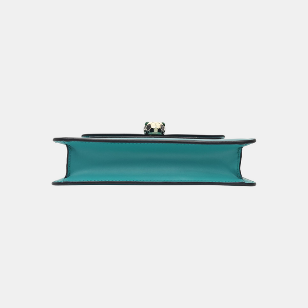 SERPENTI FOREVER Small Calfskin Blue