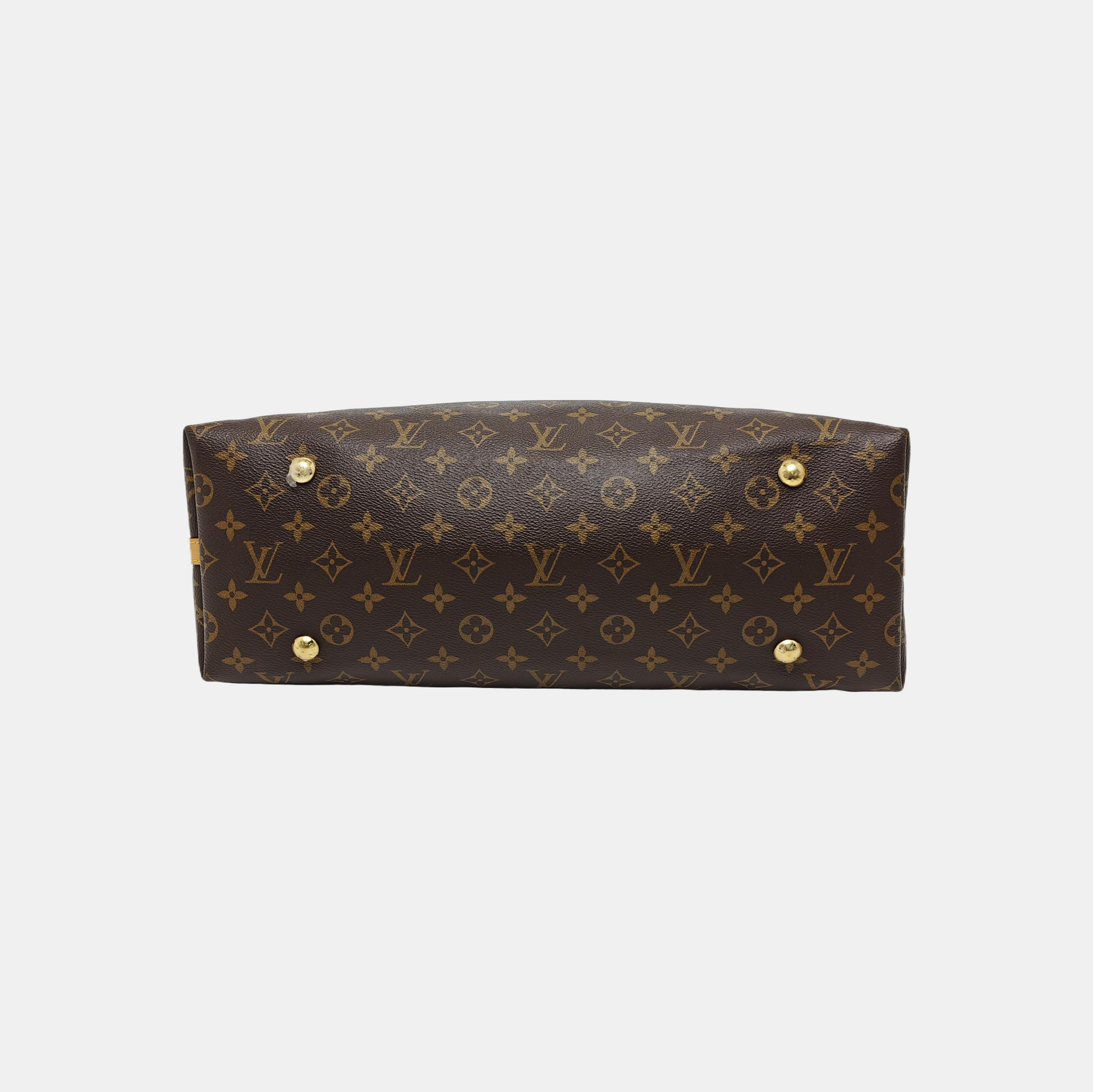 CARRYALL MM Monogram Coated Canvas Brown