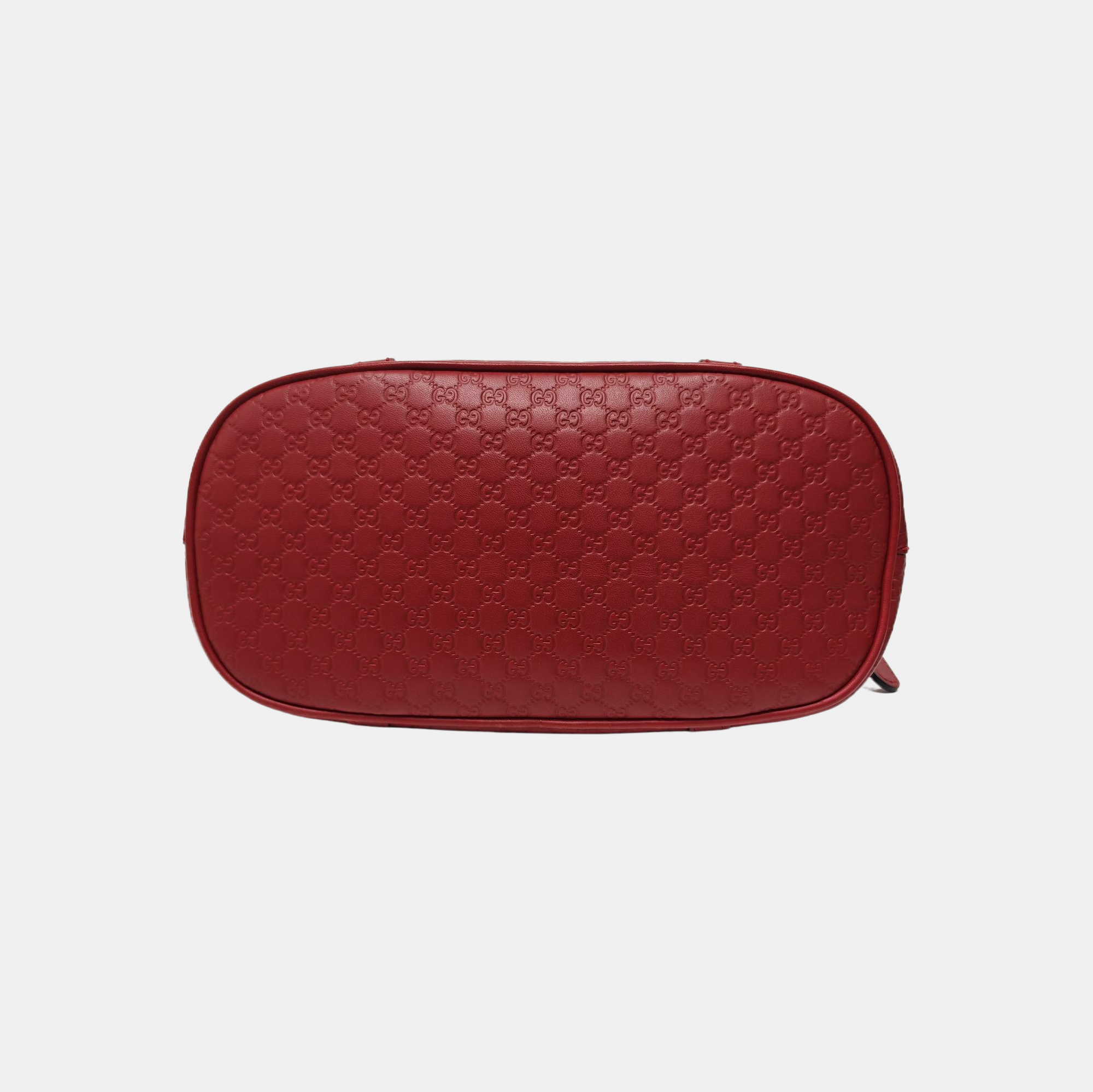 Microguccissima Monogram Calfskin Red