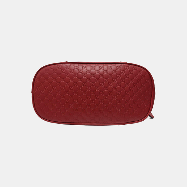 Microguccissima Monogram Calfskin Red