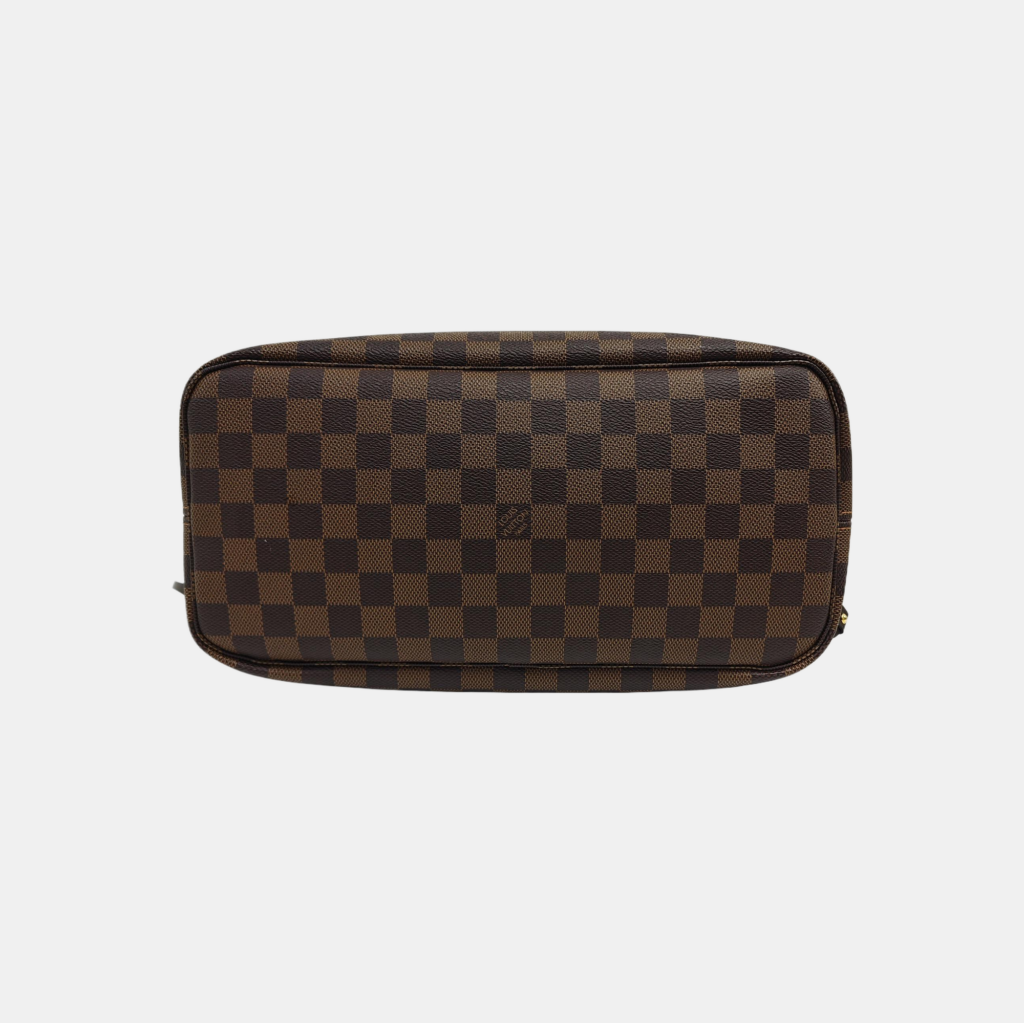 NEVERFULL MM Damier Ebene Coated Canvas Brown