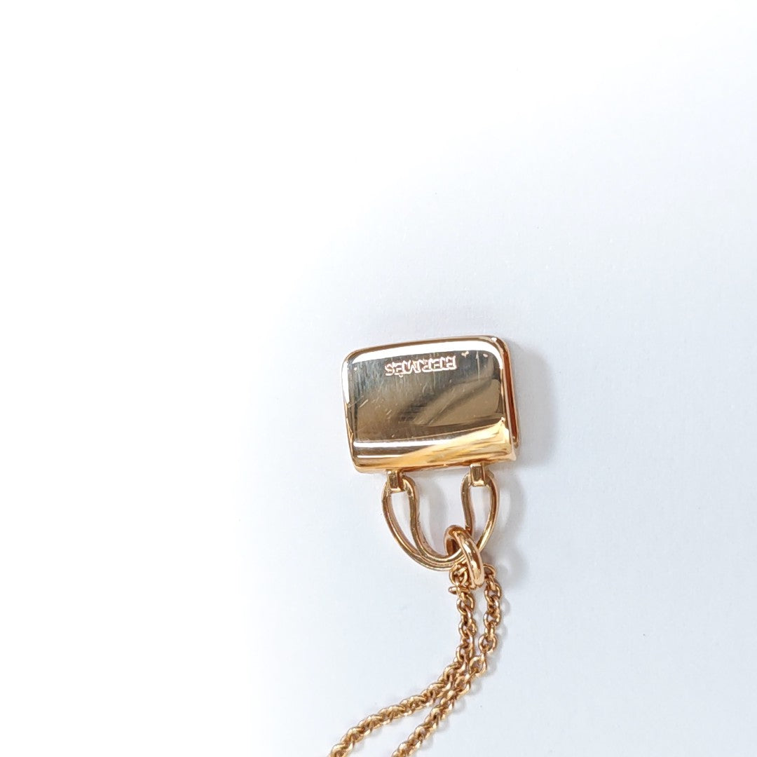Amulettes Constance 18k Rose Gold Necklace
