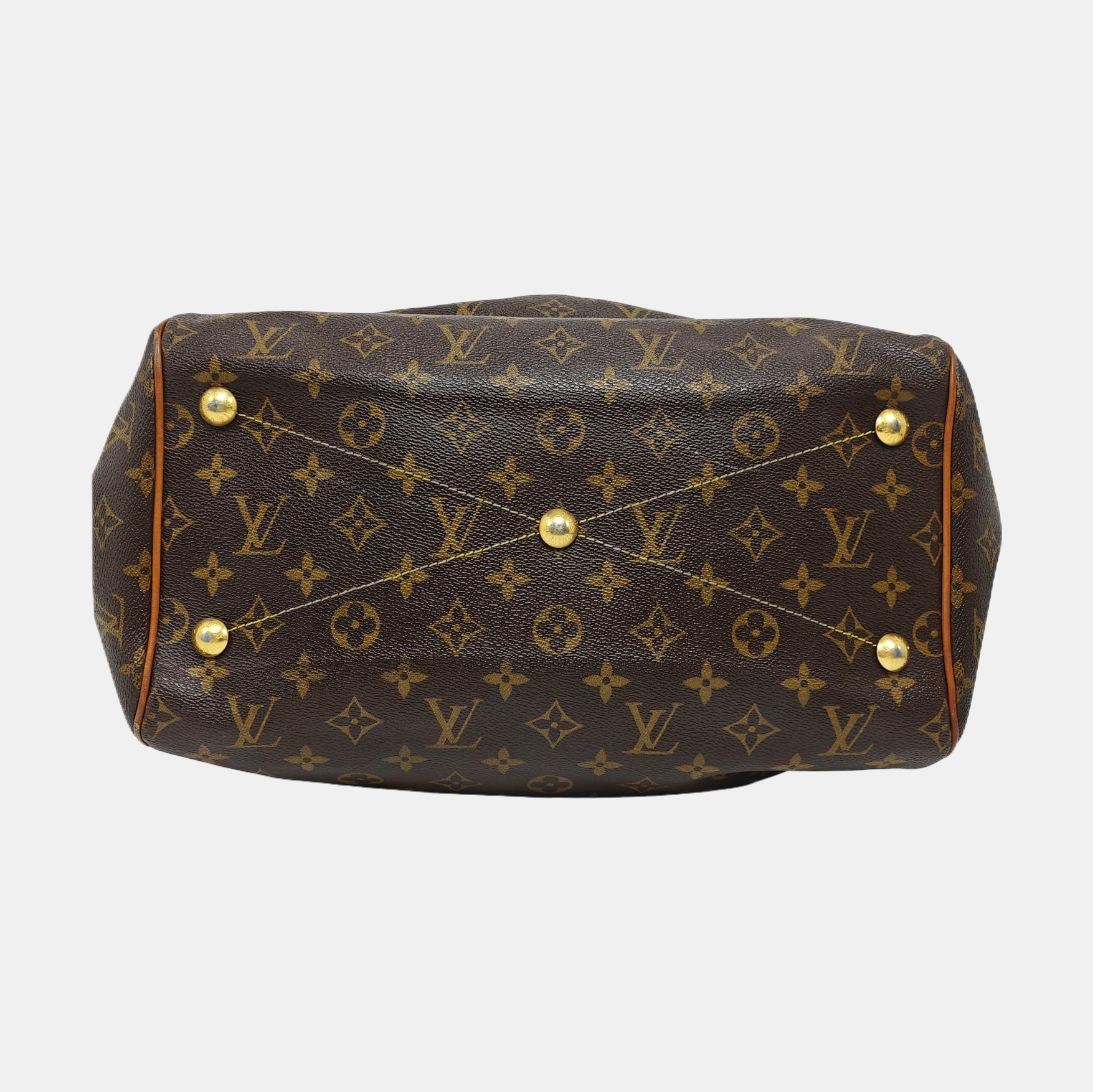 TIVOLI GM Monogram Coated Canvas Brown