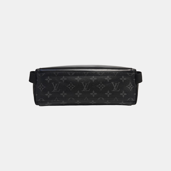 VOYAGER PM Monogram Coated Canvas Black