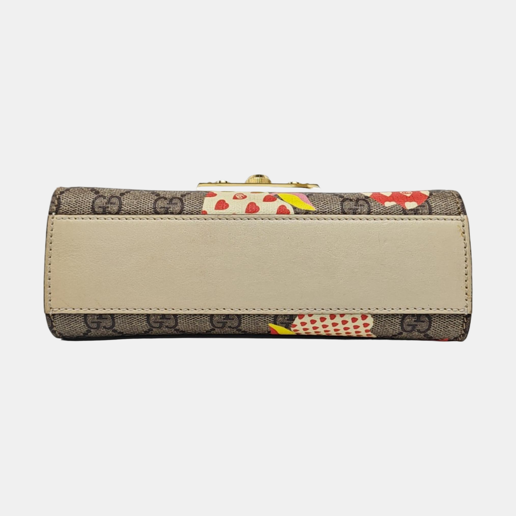 Authenticated pre-owned  Padlock Small Monogram Coated Canvas Multicolor - Shoulder Bag at Looply