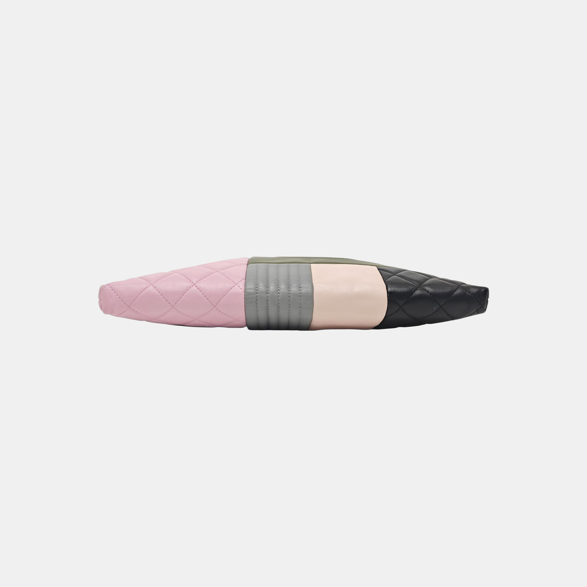 Quilted Lambskin Clutch Multicolor